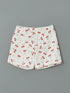 LC Waikiki Cherry Printed Girls Shorts Pajama Set